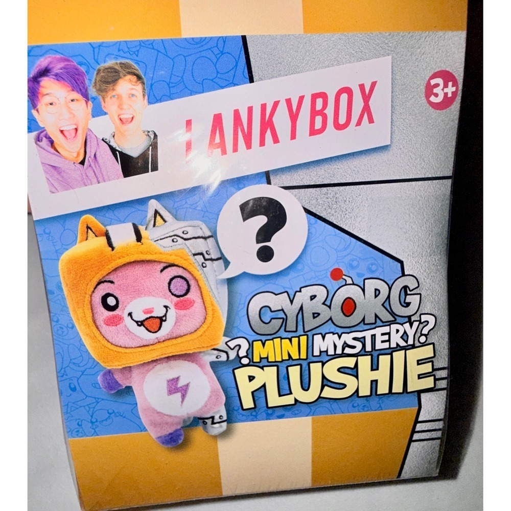 LankyBox Cyborg Mini Mystery Plushie Kids OS Multicolor New Sealed Target Toy